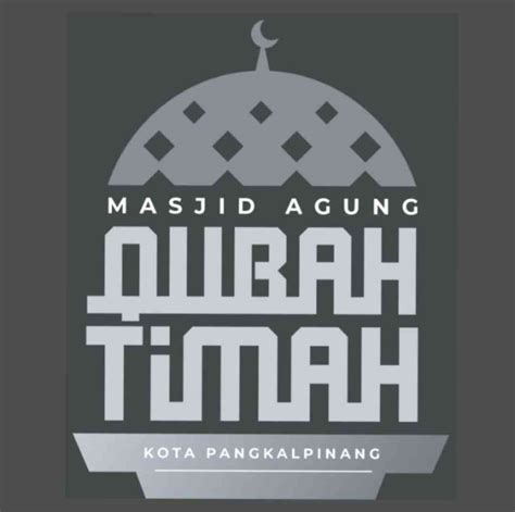 Semarak Akhir Tahun Di Masjid Agung Kubah Timah Pengurus Ajak Sambut