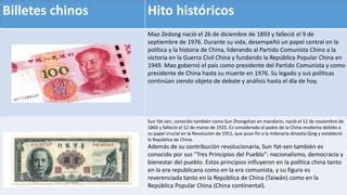 BILLETES CHINOS COLEECCION ANTIGUA DE LA PPT