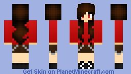 Demon girl Minecraft Skin