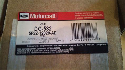 Buy Motorcraft DG 532 Ignition Coil In Lee S Summit Missouri US For