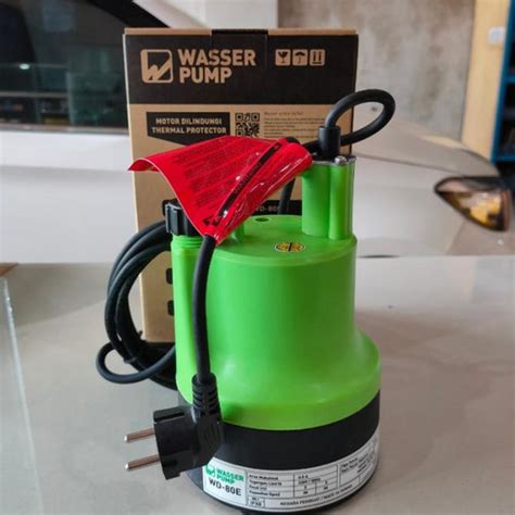 Jual FF Pompa Celup Air Bersih Submersible Pump Wasser WD 80 E WD80E