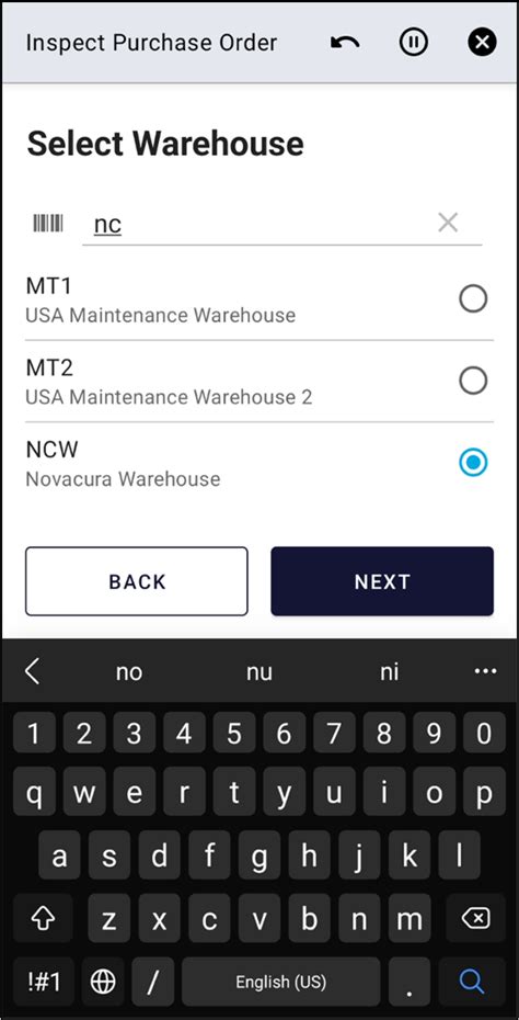 Inspect Purchase Order Infor M Cloud Novacura Marketplace