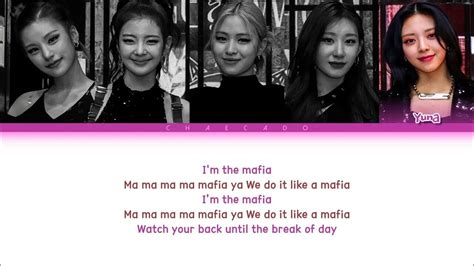 Kpop｜ Itzy Mafia In The Morning English Version Lyrics 있지 마피아 영어 가사