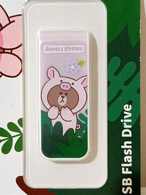 全新 宇瞻 16gb Line Friends 熊大 Usb 隨身碟 電腦及科技產品 電腦周邊產品 硬碟及儲存裝置在旋轉拍賣