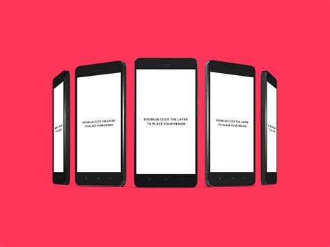 Free Android Smartphone Mockup Psd