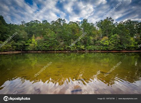 Beautiful Clouds Over Lake Norman At Lake Norman State Park No Stock