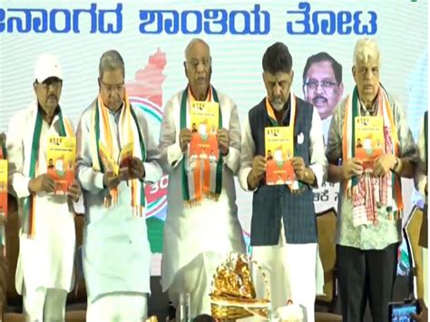 Karnataka Congress Manifesto 2023 Party Proposes To Ban ‘organisations Like Bajrang Dal