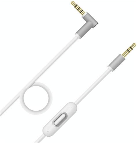 Kapon Beats Replacement Audio Cable Cord Wire With In Line Microphone