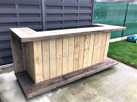 Make A Bar With Wood Pallets At Timothytrogers Blog