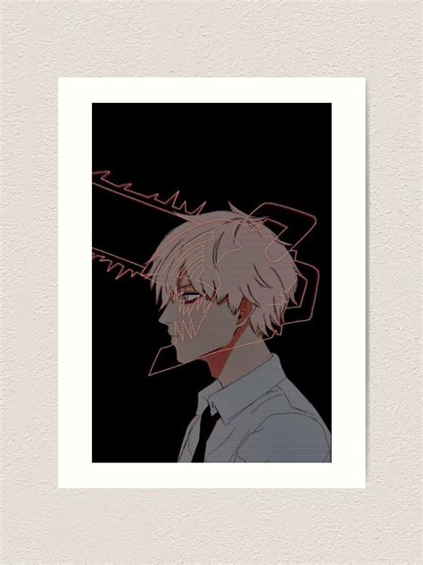 Denji Chainsaw Man Art Print For Sale By TATAKAEE Redbubble