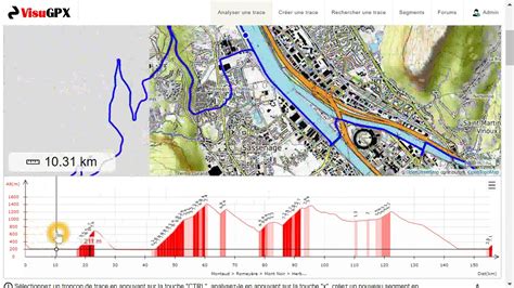 Analyser Une Trace Gpx En Utilisant Visugpx Youtube