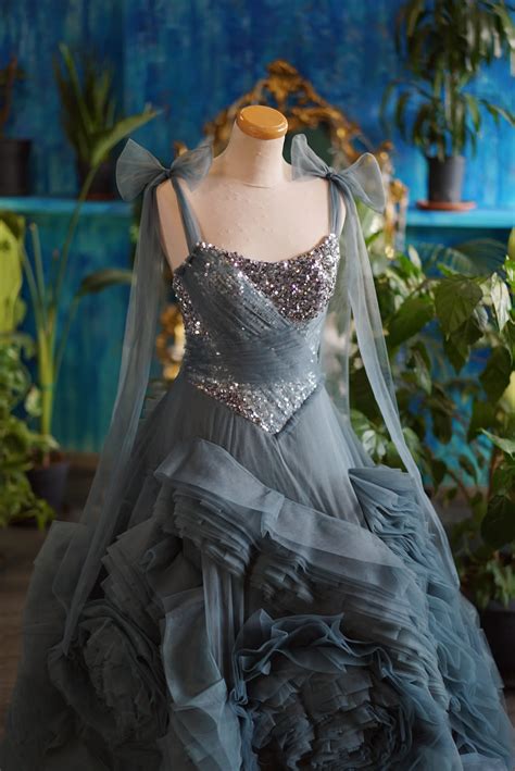 Smoky Truffle Dress by Chotronette - Made to Measure