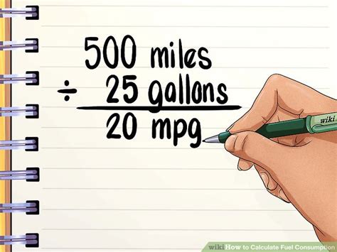 3 Ways To Calculate Fuel Consumption WikiHow