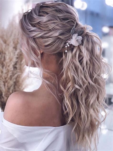 Side Ponytail Hairstyles For Weddings