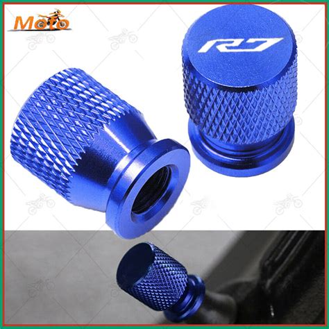 Blue For Yamaha R Yzf R Accessorie Cnc Motorcycle Wheel Tire Valve