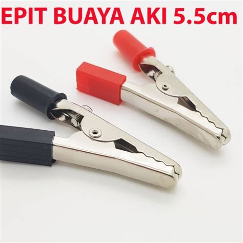 Jual Jepit Buaya Set Besar 5 5 Cm Alligator Clips Jepit Buaya Accu