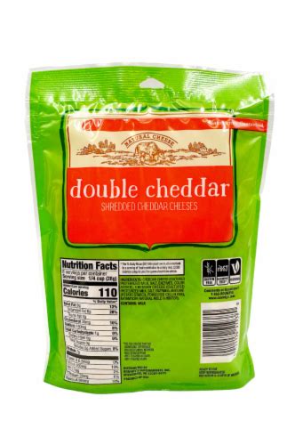 Roundy S Double Cheddar Shredded Cheese 8 Oz Kroger