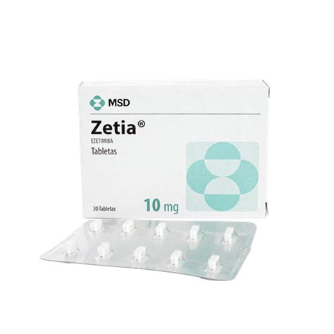 Zetia 10mg Tabletas