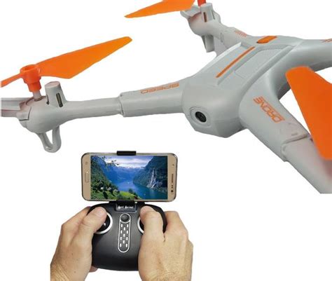 DRONE QUADRIPLAY HD CÂMERA WI FI 360º RECARREGÁVEL ART BRINK