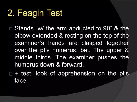 Shoulder Special Tests 6