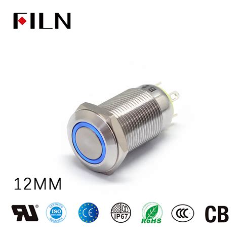 Latching Push Button Switch 12mm 4pin Of Its Working Principle Guide