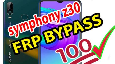 Symphony Z30 FRP Unlock Symphony Z30 FRP Bypass Without PC Z30