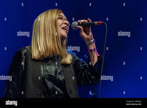 Mary Weiss performs on stage during Primavera Sound Festival 2008 at ...