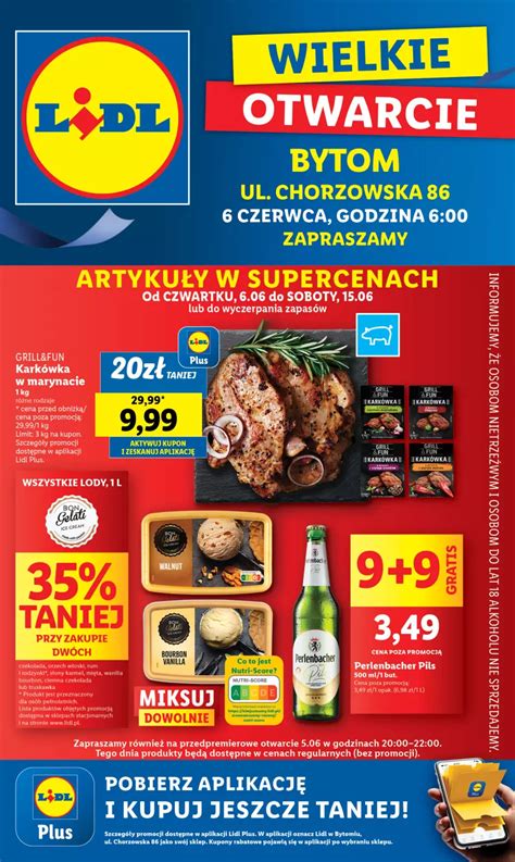 Gazetka Promocyjna Lidl Lidl W Bytomiu Wa Na Do