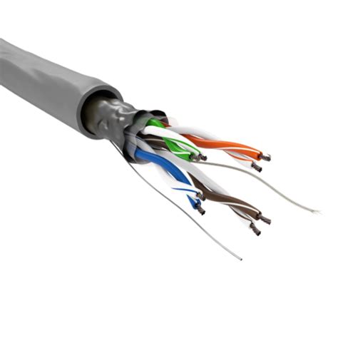 UTP CAT5e Gigabit Netwerkkabel CCA 26AWG Soepel 305 Meter Grijs