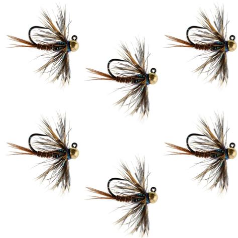 Tungsten Bead Soft Hackle Pheasant Tail Tactical Jig Czech Nymph Euro