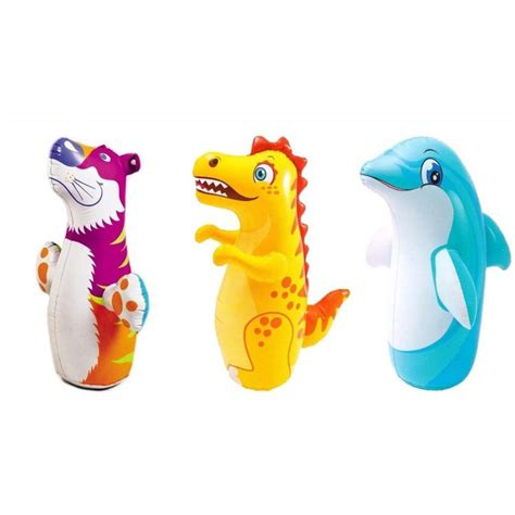 Jual Mainan Anak Sansak Tinju Intex D Bop Bags Dino Tiger