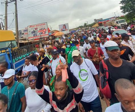 Photos Thousands Of Peter Obi Supporters Hold Solidarity Rally In