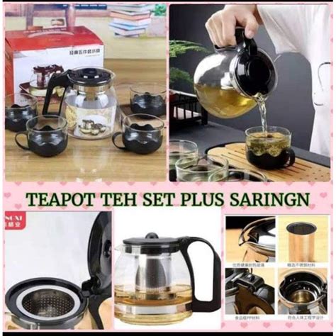 Jual Tea Pot Tea Pot Set Teapot Set Teapot Warna Teapot Hitam