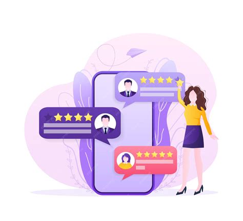 Premium Vector | Customer review great design for any purposes flat