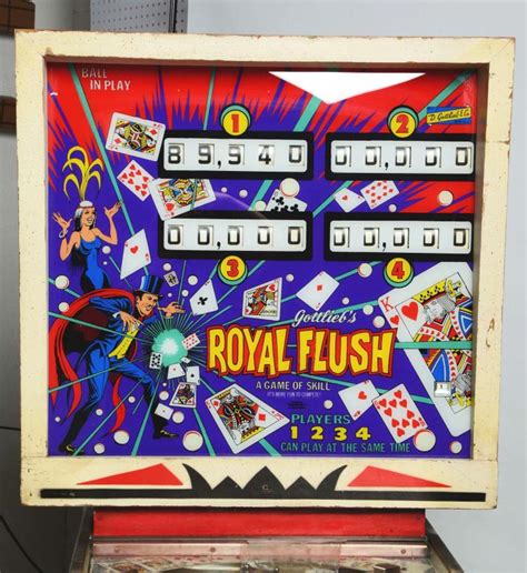 5 Gottlieb S Royal Flush Pinball Machine