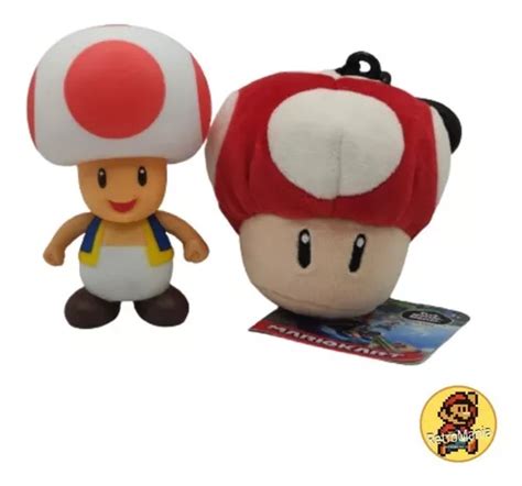 Figura Super Mario Toad M S Llavero Super Mushroom Cuotas Sin Inter S