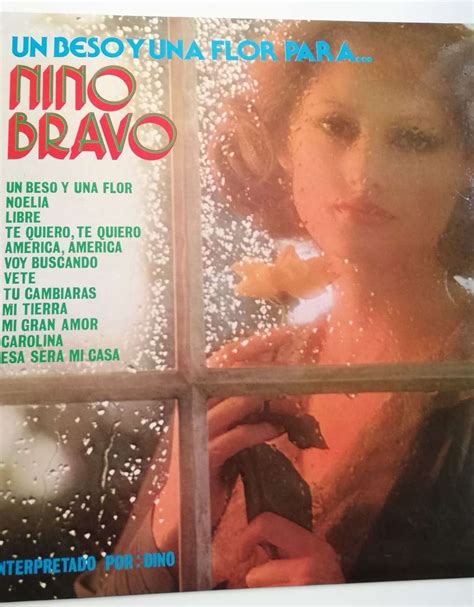 Antiguo Vinilo Old Vinyl Un Beso Y Una Flor Para Nino Bravo Lp