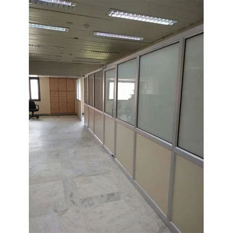 Aluminium Partition At Rs 180 Sq Ft Aluminium Partitions Id 18651233288