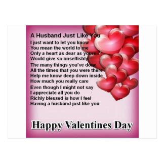 Husband Valentine Poems Cards - Greeting & Photo Cards | Zazzle