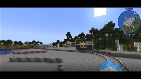 How To Build A Working Train In Minecraft Using The 1182 Version Of