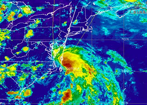 Tropical Storm Warning Issued For Jersey Shore Fay Could Bring 50mph