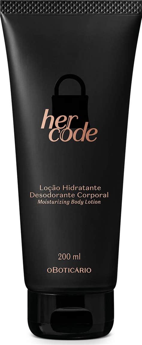 Lo O Hidratante Corporal Her Code Ml O Botic Rio