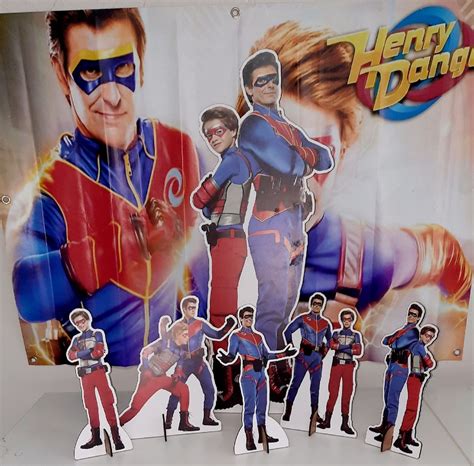 Mini Kit Display Painel Festa Infantil Henry Danger Item Infantil