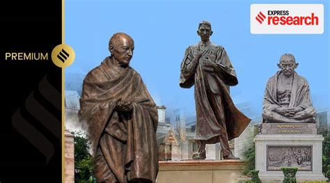 Through many Mahatma statues, a study of India’s experiments with truth ...