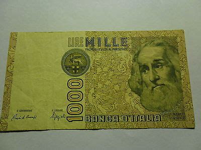 BANCONOTA MARCO POLO DA 1000 LIRE REPUBBLICA ITALIANA CIRCOLATA EBay