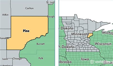 Pine County Mn Map - Hiking In Map