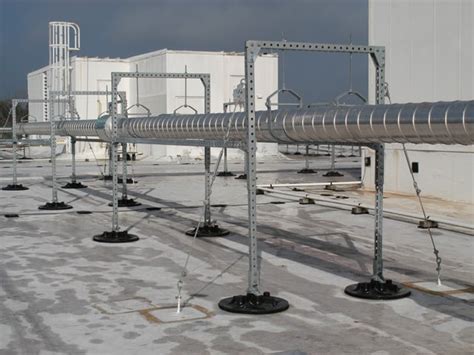 High Wind And Seismic Rooftop Support System Projects