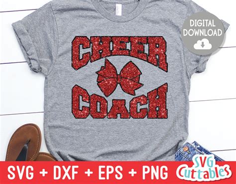 Cheer Coach Svg Svg Dxf Eps Png Cheer Shirt Svg Etsy Canada