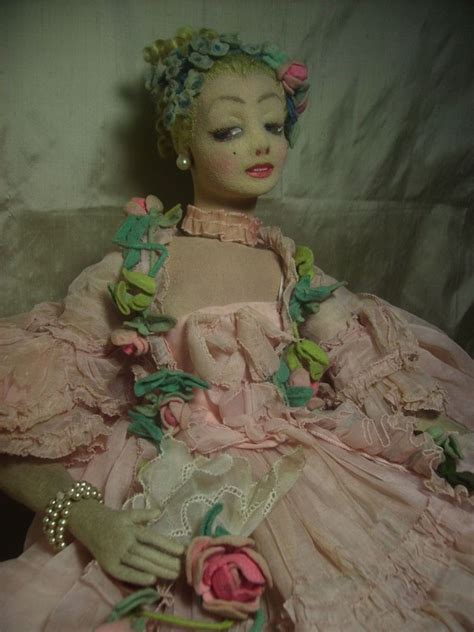 Vintage Lenci Boudoir Doll Madame Pompadour 27 Boudoir Dolls Madame Pompadour Dolls