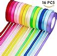 Amazon Supla Colors Yard Fabric Ribbon Silk Satin Roll